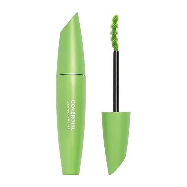 COVERGIRL Clump Crusher Mascara, 20X More Volume, Double Sided Brush, Long-Lasting Wear - 800 Very Black (Pack of 1)