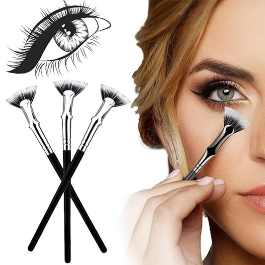 3 Pack Folding Angle Scalloped Lash Brush,Eyelash separator tool 2024 New lash separator Mascara Brush Eyelash Comb Separator for Upper Lower Eye Lash,Lash Fan,Lash Brush,Eyelash Wand