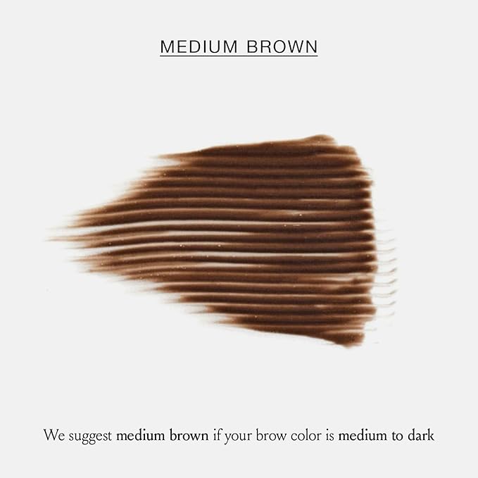 Boom Brow ™ Easy-to-Apply Lightweight Brow Mousse, Moisturizing, Subtle Definition, Volume, Shape & Color Enhancement, Boom Beauty By Cindy Joseph Cosmetics - (Medium Brown)