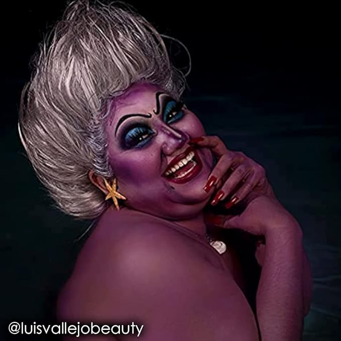 Mehron Makeup Paradise Makeup AQ Pro Size | Stage & Screen Performance, Face & Body Painting, Beauty, Cosplay, and Halloween | Water Activated Face Paint, Body Paint 1.4 oz (40 g) - Wild Orchid