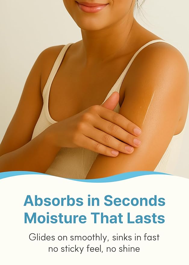 Derma B | Daily Moisture Body Oil | 99% Natural Argan & Sweet Almond Oil | Shower Oil for Dry Sensitive Skin | Light & Long-Lasting Hydration | Skin Body Care Oil with Peach Scent | 6.78 fl oz (200ml)