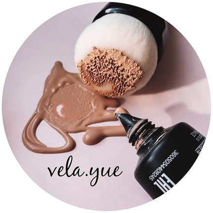 Vela.Yue Large Foundation Brush Soft Dense Full Coverage Buffing Blending Contouring Complexion Base Corrector Primer Makeup Brush