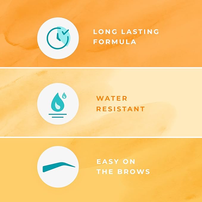 Eyebrow Color For Women, 3 Application Kit, Light Brown