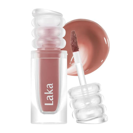 Laka Maxi Glayer Tint 3.8g/0.13oz, Glass Layer of Gloss, Ultra Glow & Vivid Layerable Pigments, High Shine Lip Oil, K-Beauty (#607 Kaya)