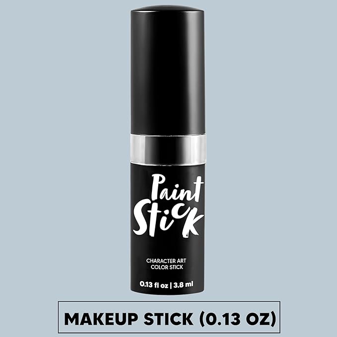 Spooktacular Creations Halloween Face Body Paint Black Lipstick for Adult, Clown SFX Foundation Cream Makeup for Sports Festival or Stage Makeup Cosplay Party Dress Up (0.13 Oz)