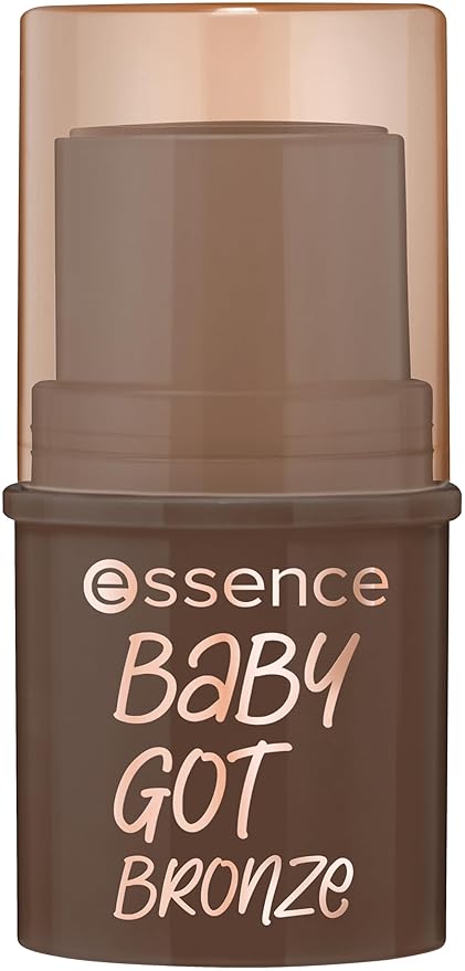 essence | Baby Got Bronze Stick | Cream Bronzer Easy to Apply & Blend | Vegan & Cruelty Free | Free From Gluten, Parabens, Preservatives, & Microplastic Particles (50 | Cozy Coffee Kiss)