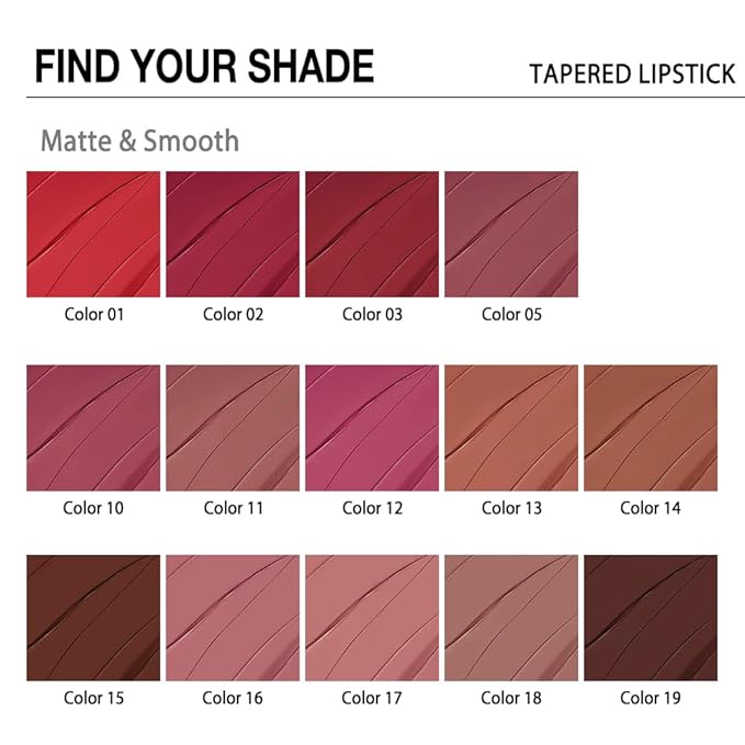 Kaely Mauve Gradient Matte Lipstick Lip Liner Pencil for Women, 2in1 Flawless Contour Gradual Ombre Effect Lip Pencil Makeup Waterproof, labiales mate 24 horas originales, 05