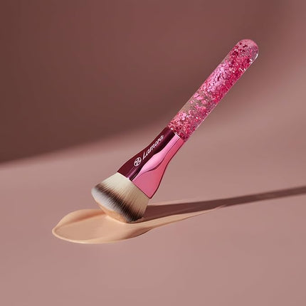 Blending Liquid Makeup Foundation Brush - Kabuki Contour Brush, Face Buffing Brush With Pro Quality Synthetic Dense Bristles For Stippling Mineral Cream, Powder, Blush