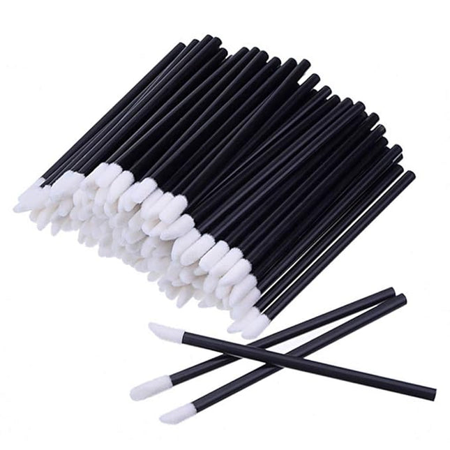 Pimoys Lip Brushes, 200Pcs/Set Disposable Lip Brushes Make Up Brush Lipstick Lip Gloss Wands Applicator Tool Makeup Beauty Tool Kits