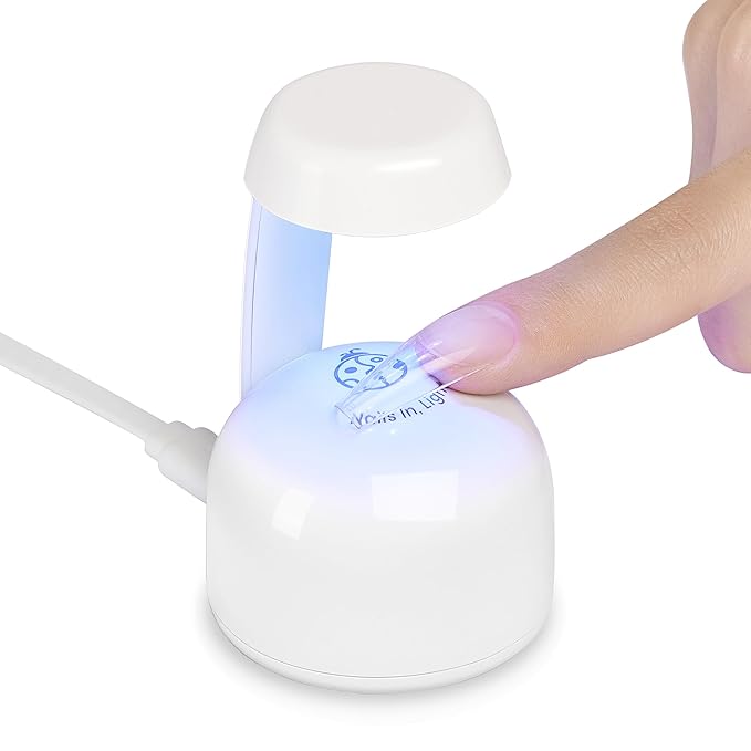 Beetles Mini Uv Light for Gel Nails Flash Curing Innovative with Smart Sensor for Easy and Fast Extension System, Portable Manicure Uv Led Light for Gel Nail Polish Diy