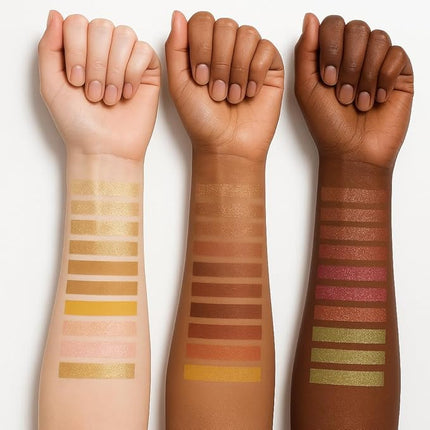 K'APEINE 15Colors Eyeshadow, Coloful Eye Shades Matte Metallic Shimmer Finish Makeup Palette High-Pigment Ultra-Glitter Eyeshadow Makeup with Long-Wearing Formula Makeup Pallet for Women Daily,Parties