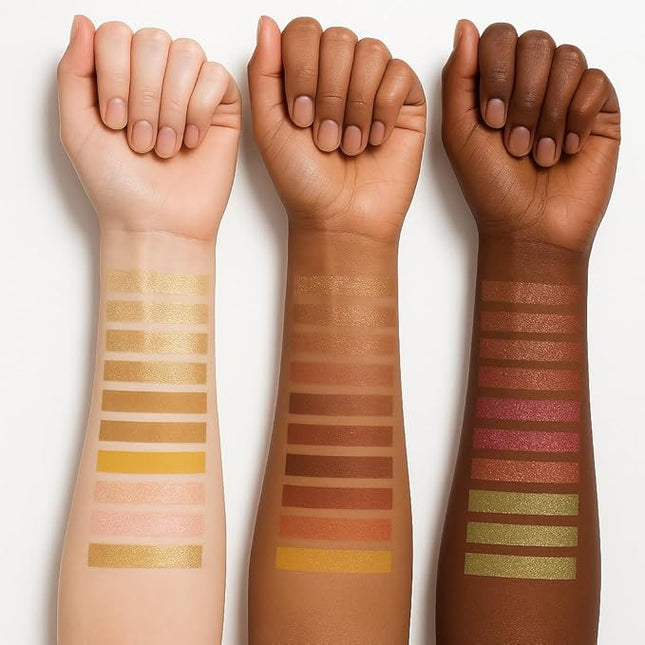 K'APEINE 15Colors Eyeshadow, Coloful Eye Shades Matte Metallic Shimmer Finish Makeup Palette High-Pigment Ultra-Glitter Eyeshadow Makeup with Long-Wearing Formula Makeup Pallet for Women Daily,Parties