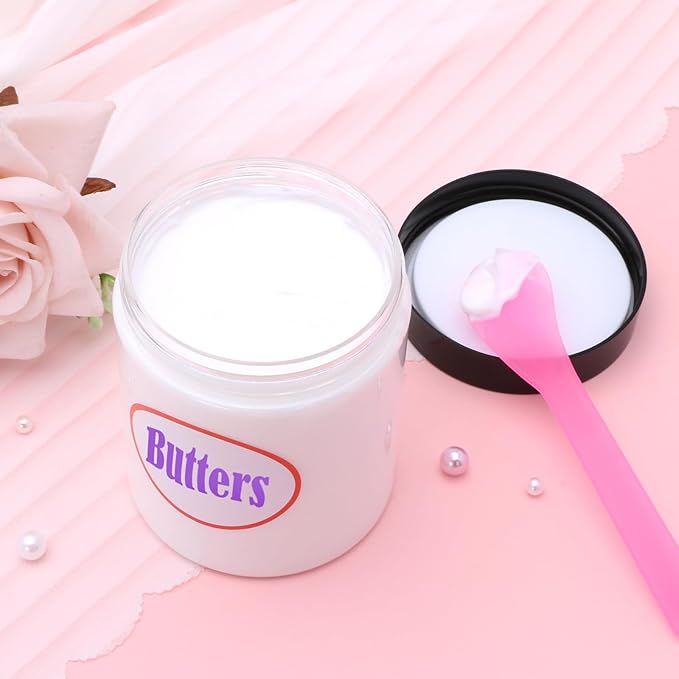 16 Pack 8oz Plastic Containers with Lids, Jars with Lids, Great for storing,lip balms, creams, ointments, cosmetics, samples