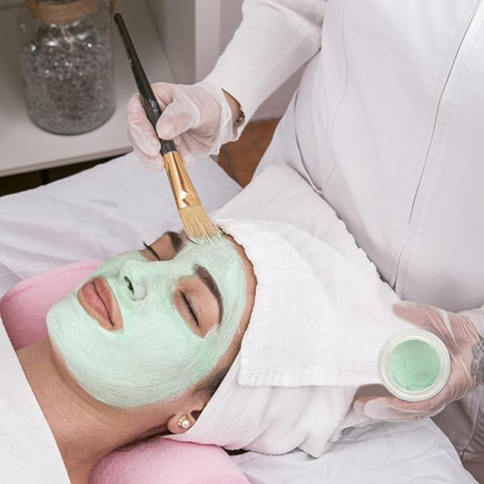 ZENFUN 16 Pcs Glass Cosmetic Containers 1.7 Oz/50ml Empty Sample Jars with Plastic Lid, Travel Pots with Lid, Small Makeup Sample Jars, Refillable Travel Jars for Cream, Lotions, Lip Balm