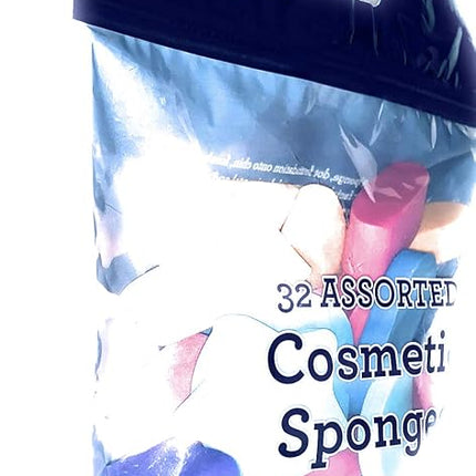 Swissco - Elite Cosmetic Sponges 24 Count Assorted
