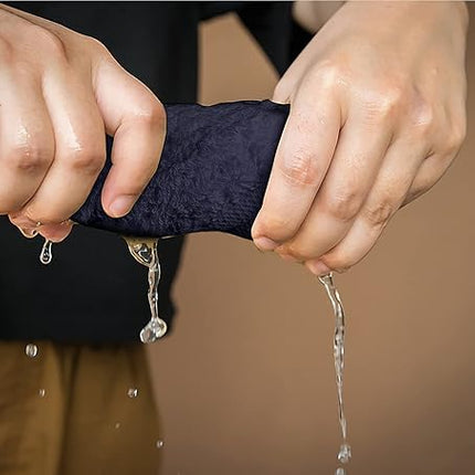 Softolle 100% Cotton Washcloths 60 Pack (12x12 Inches) Soft, Highly Absorbent Washcloth, Face Towels, Wash Cloths for Face, Ring Spun, Bulk Pack (Grey)