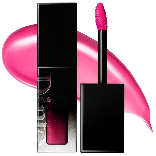 DINTO Blur-Glowy Lip Tint - Glossy Finish, Hydrating, Long Lasting, Lightweight Texture, Non-Sticky, Vegan & Cruelty-Free, K beauty (216 Pax, 0.11 fl.oz) (30 colors)