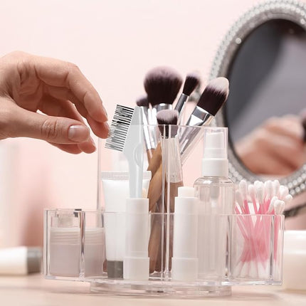 Yaomiao 2 Pcs Hair Brush Cleaner Tool 2-in-1, Pink and Gray Hairbrush Cleaner for Removing Hair Dust, Mini Comb for Removing Dirt, Home Salon Use