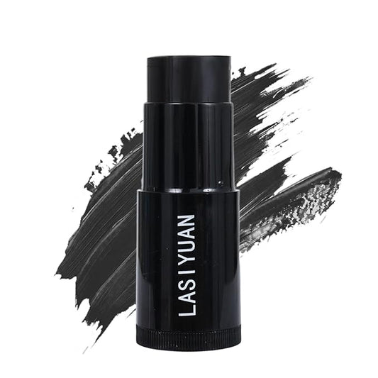 Face Body Paint Stick (BLACK)，Water Resistant Sports Body Makeup Athletes Softball， Football Baseball Eye Stick， Professional Halloween Face Makeup Kit ，for Halloween costume， Zombie Clown Vampire