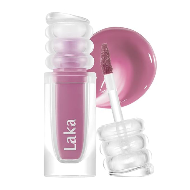 Laka Maxi Glayer Tint 3.8g/0.13oz, Glass Layer of Gloss, Ultra Glow & Vivid Layerable Pigments, High Shine Lip Oil, K-Beauty (#609 Classy)