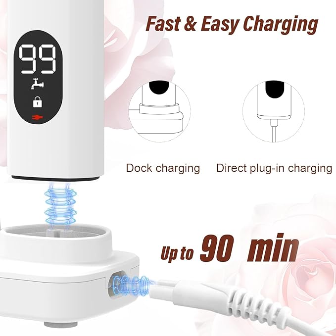 Bikini Trimmer for Women and Men,5-in-1 Wet/Dry Body Hair Trimmer,Gentle Hair Removal Shaver for Full Body Groomer,Electric Razor Shaver with USB Charge Dock-No Nick, No Cut, No Razor Burn,Brown-Gray