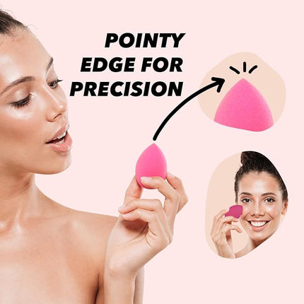 Earth & I 20 Piece Makeup Sponges for Face, Blender Sponge, Make Up Blender Sponges for Face, Foundation Applicator, Makeup Disposable Applicators, Cosmetic Sponges, Make Up Accessories