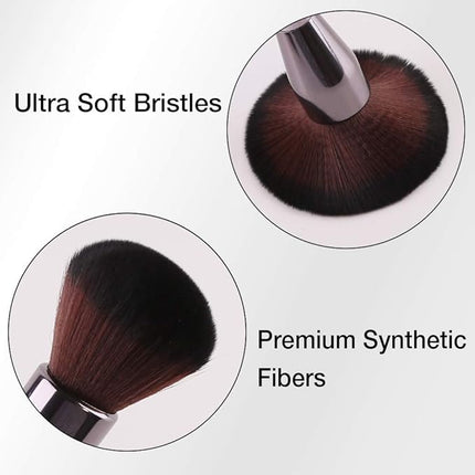 Foundation Brush,Daubigny Super Large Powder Brush Flat Arched Premium Durable Kabuki Makeup Brush Perfect For Blending Liquid,Cream and Flawless Powder,Buffing, Blending,Concealer …