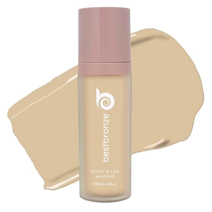 Best Bronze Bombshell Body Makeup - Tattoo Cover Up Makeup & Body Foundation Waterproof - Tattoo Concealer Waterproof for Scars, Varicose Veins Cover Up & Leg Foundation (NC5 Very Fair Beige)