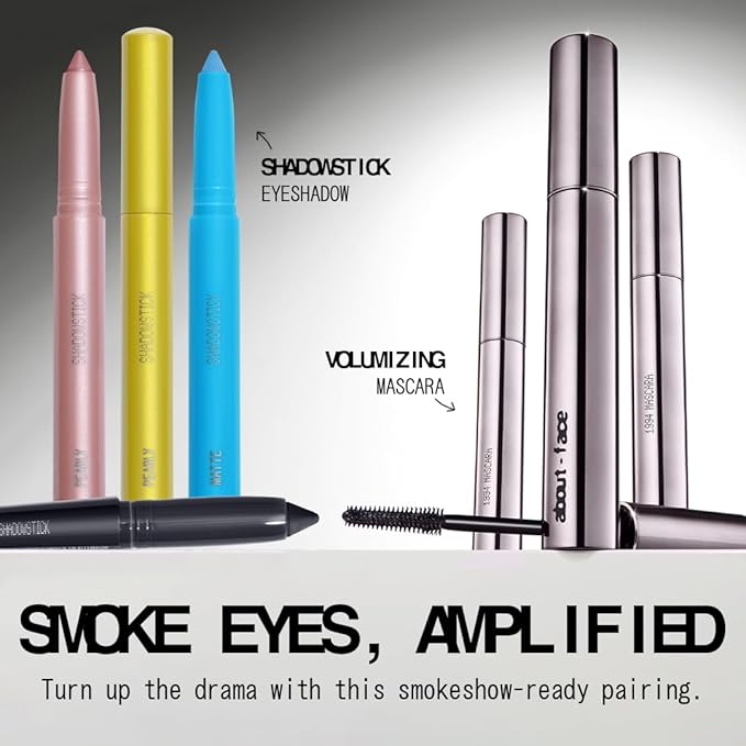 about-face Shadowstick – Long-Wear Cream Eyeshadow Stick – Matte & Pearly Finishes – Vegan, Cruelty-Free, Clean Beauty – 0.049 oz (Dream Syndicate)