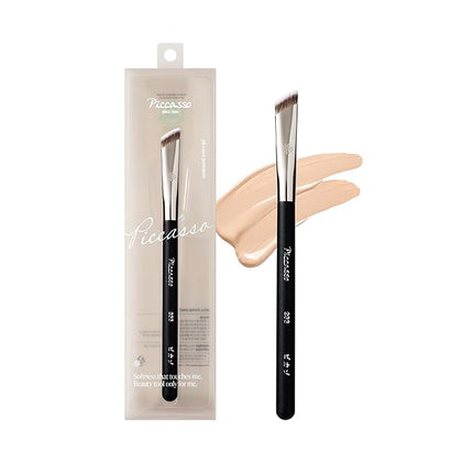 Piccasso Brush 233 Concealer Makeup Brush for Pore Coverage – Precision Tapping Tip for Flawless, Smooth Finish – Synthetic Hair, Wooden Handle