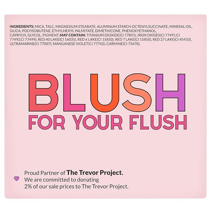 KimChiChic Beauty Thailor Blush Duo, Heart-Shaped Compact with Mirror, Buildable, Silky Matte & Shimmer Finish, Cruelty-Free Blush Palette, Vacation