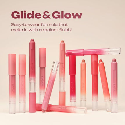 Peripera Slip On My Lip 10 Colors, Long-Lasting Shine Slim Lipstick, Slick Lip Crayon, Long Lasting, Satin, Matte, Glowy Korean Lip, K Beauty (M03 DO WHAT LOVE, One Size)