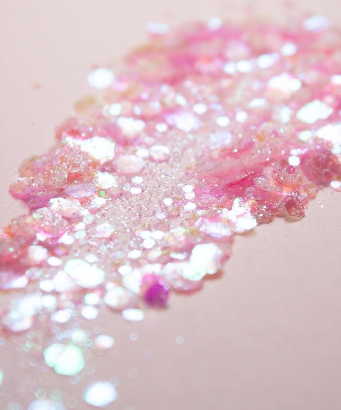 Aura Biodegradable Chunky Glitter // Karizma Beauty Bio Glitter Eco Glitter Face Glitter 10g