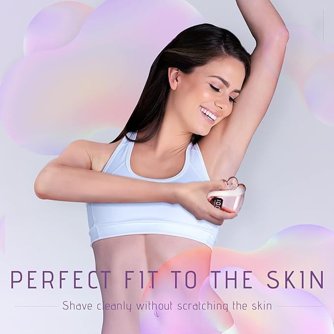 Electric Razors for Women Legs: 5-in-1 Rechargeable Body Shaver - Waterproof Wet Dry Hair Remover - Trimmer for Lady Face Underarms Public