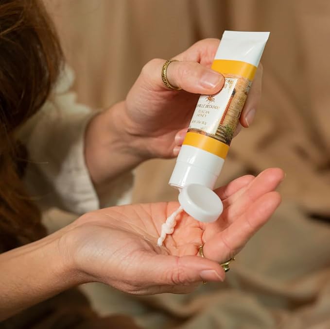 Camille Beckman Glycerine Hand Therapy Cream, Tuscan Honey, 1.35 Ounce