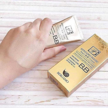 Bergamo] Magic Snail BB Cream 50ml /Intense Care Wrinkle Care Sunblock/Korean Cosmetics