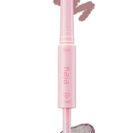 Kaja Eyeshadow - Wink Dazzle 04 Mauve Mirage (Matte) | Glitter, Smudge Proof, Creamy Formula, Vegan, Cruelty-Free, Creamy, Blendable, High Pigmentation Shimmer Stick, Long Lasting, Waterproof