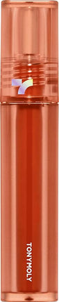 TONYMOLY Perfect Lips Shocking Lip Tint – Long Lasting Semi-Permanent Lip Stain with Moisturizing Formula, N08 Rose Shocking, 0.37 fl oz