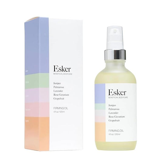 ESKER Beauty Firming Body Oil | (4 oz) | Plant-Based Serum Firms and Tightens Skin | Clean Beauty
