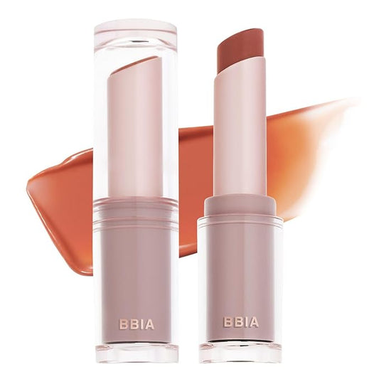 BBIA Ready To Wear Water Lipstick – Sheer Long-Lasting Lip Gloss Stick, Glowy & Glossy Texture, Moisturizing, Transparent & Buildable Color, Natural Tinting, Korea Lip Makeup (04 - WET APRICOT)