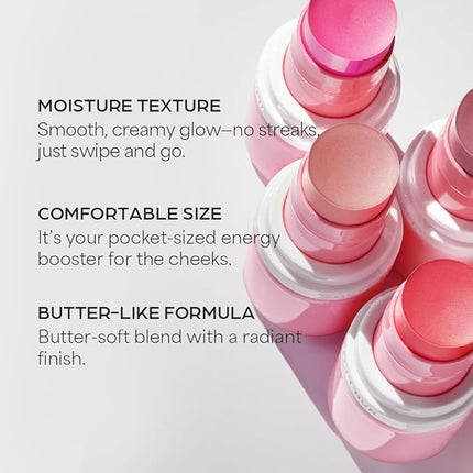 House of Hur Every Cheek Blush | Hydrating Moisture Blush Stick | Super Food Extracts | 0.23 Oz (5 Colors) (Ballet Slipper)