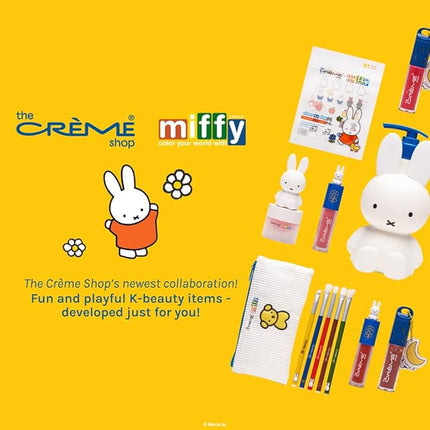 The Crème Shop Miffy Lip Stain, Glossy Finish, Long Wear, Formulated with Jojoba Oil, Sunflower Oil to hydrate, soothe, and moisturize lips, Korean formula - Available in 5 Shades (Cinnamon Chic)