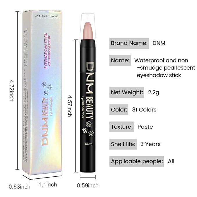 Light Mauve Matte Cream Eye Shadow Stick Makeup for Women, Mauve Matte Eyeliner Pencil Eyeshadow Brightener Stick for Eyes, Waterproof Eyeshadow Applicator Blendable sombras para ojos 71#