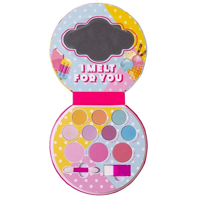 Lip Smacker Sparkle & Shine Eyeshadow Makeup Palette, Melt For You Shimmer | Christmas Make Up Collection | Holiday Present | Gift for Girls
