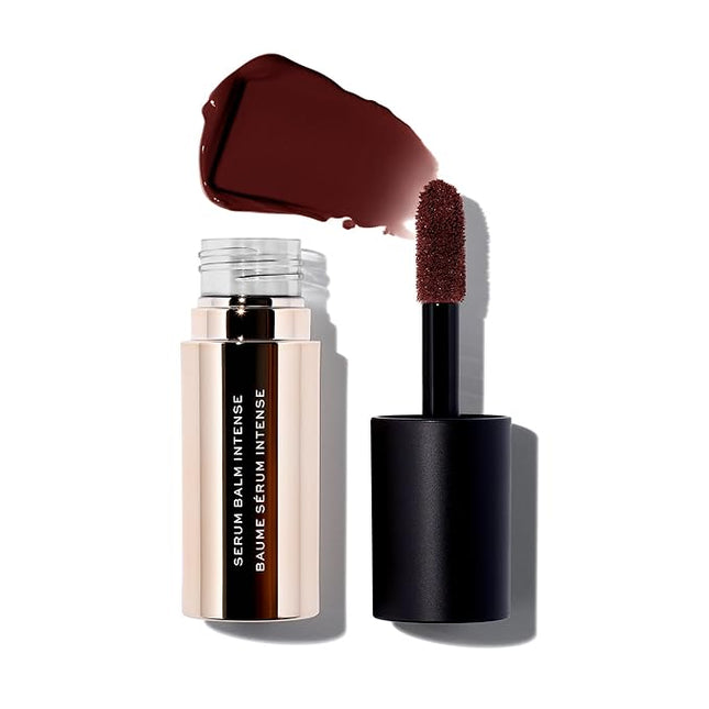 MAKE Beauty Serum Balm Intense, Hydrating Lip Gloss. Pigmented Vegan Moisturizing Lip Oil with Plumping Effect. Lip Emollient Treatment for Soft, Smooth, Shiny Lips - Shade, Purple Paradigm