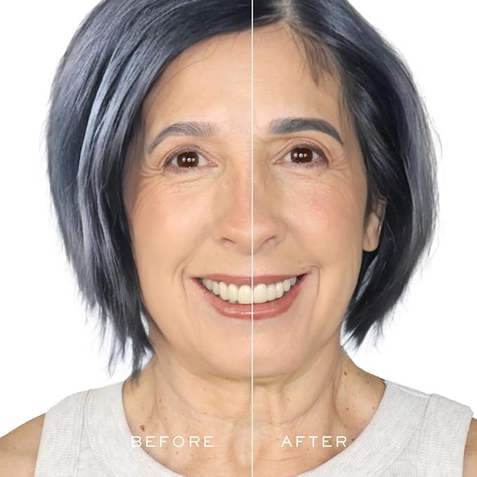 MADLUVV Brow Stamp Kit with Brow Stencils – Easy Eyebrow Shaper for Natural-Looking Brows – Popular Eyebrow Stencil Kit Used by Professionals – 9 Shapes, Spoolie, Travel Bag & Stamp (Dark Grey)