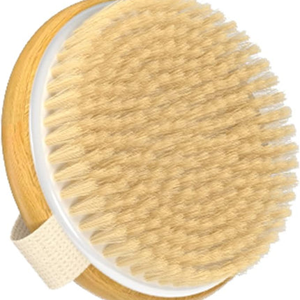 Metene Dry Body Brush for Radiant Skin, Exfoliates and Softens Skin, Improve Circulation, Body Scrubber with Soft and Stiff Bristles, Suitable for All Kinds of Skin