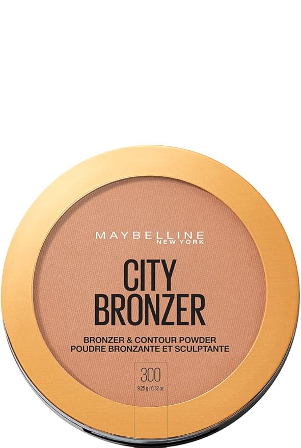 Maybelline New York City Bronzer Powder Makeup, Bronzer and Contour Powder, 300, 0.32 oz.
