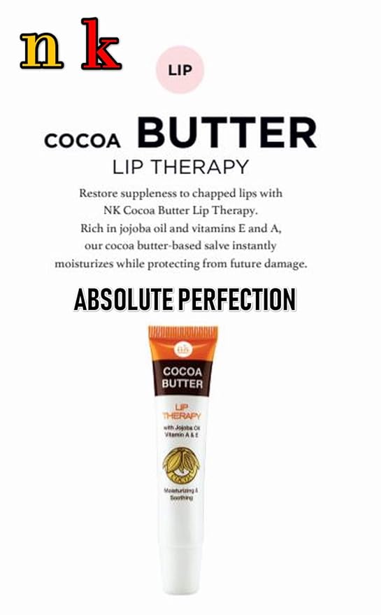 Cocoa Butter Lip Therapy By: NK 0.54 oz, Unisex