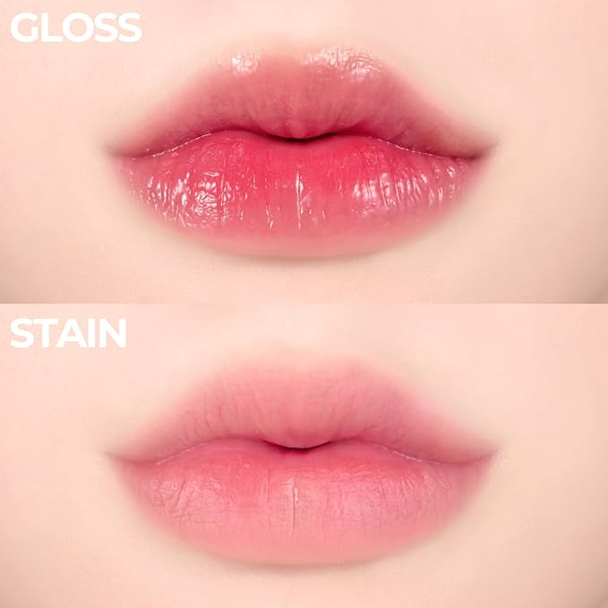 Pudding Glow Korean Lip Tint | Natural Lip Stain | Gloss to Stain | Long-Lasting & Non-Sticky | Lightweight Lip Tint 0.14 oz. (04 SUNSET BEIGE)